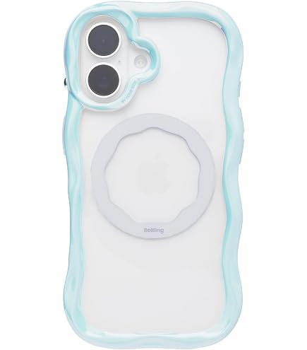 Amazon.co.jp: iFace BeBling Wave iPhone 16 対応 ケース (ホワイト